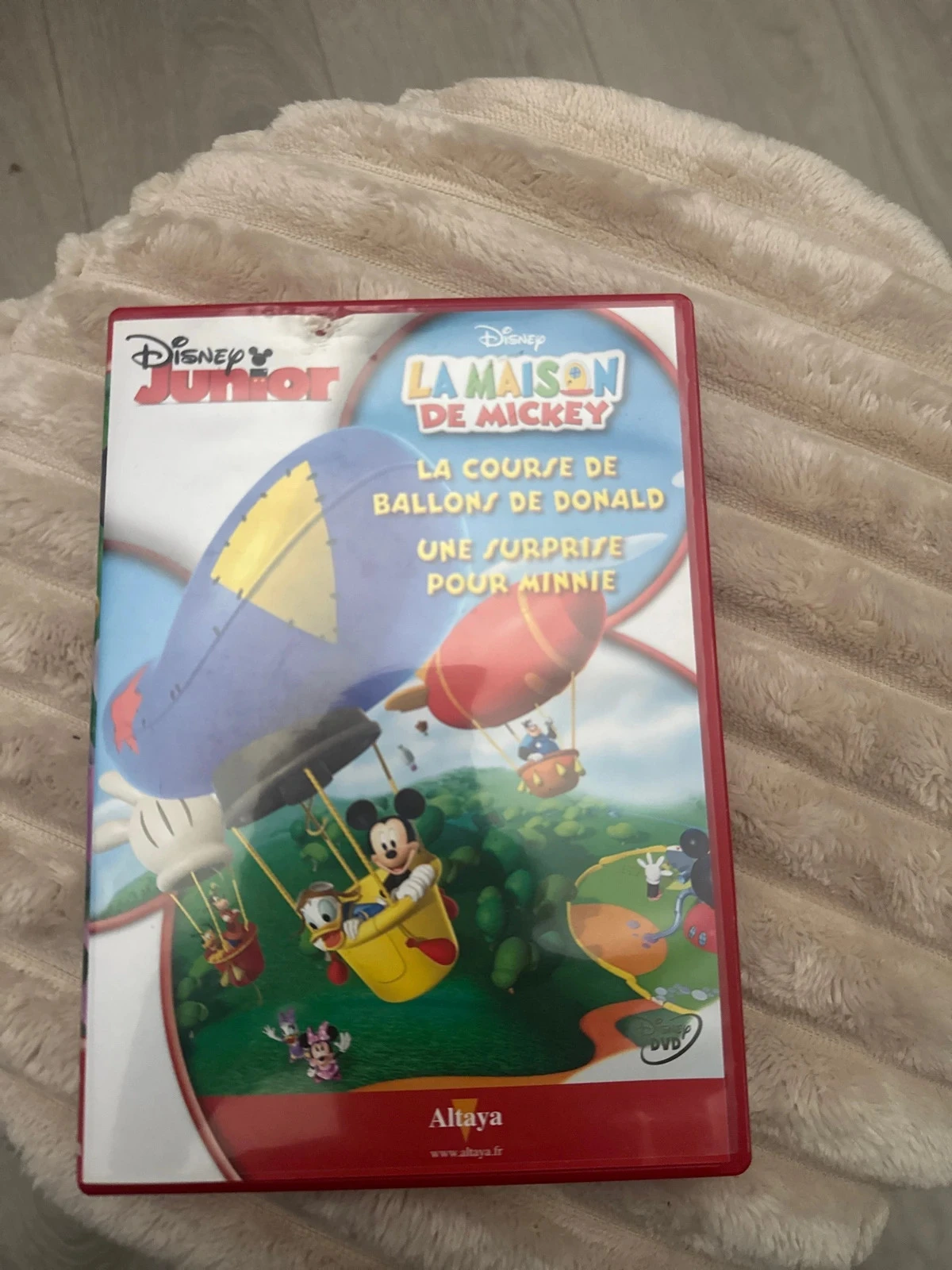 DVD - la maison de mickey - la course de ballons de donald & une surprise pour minnie